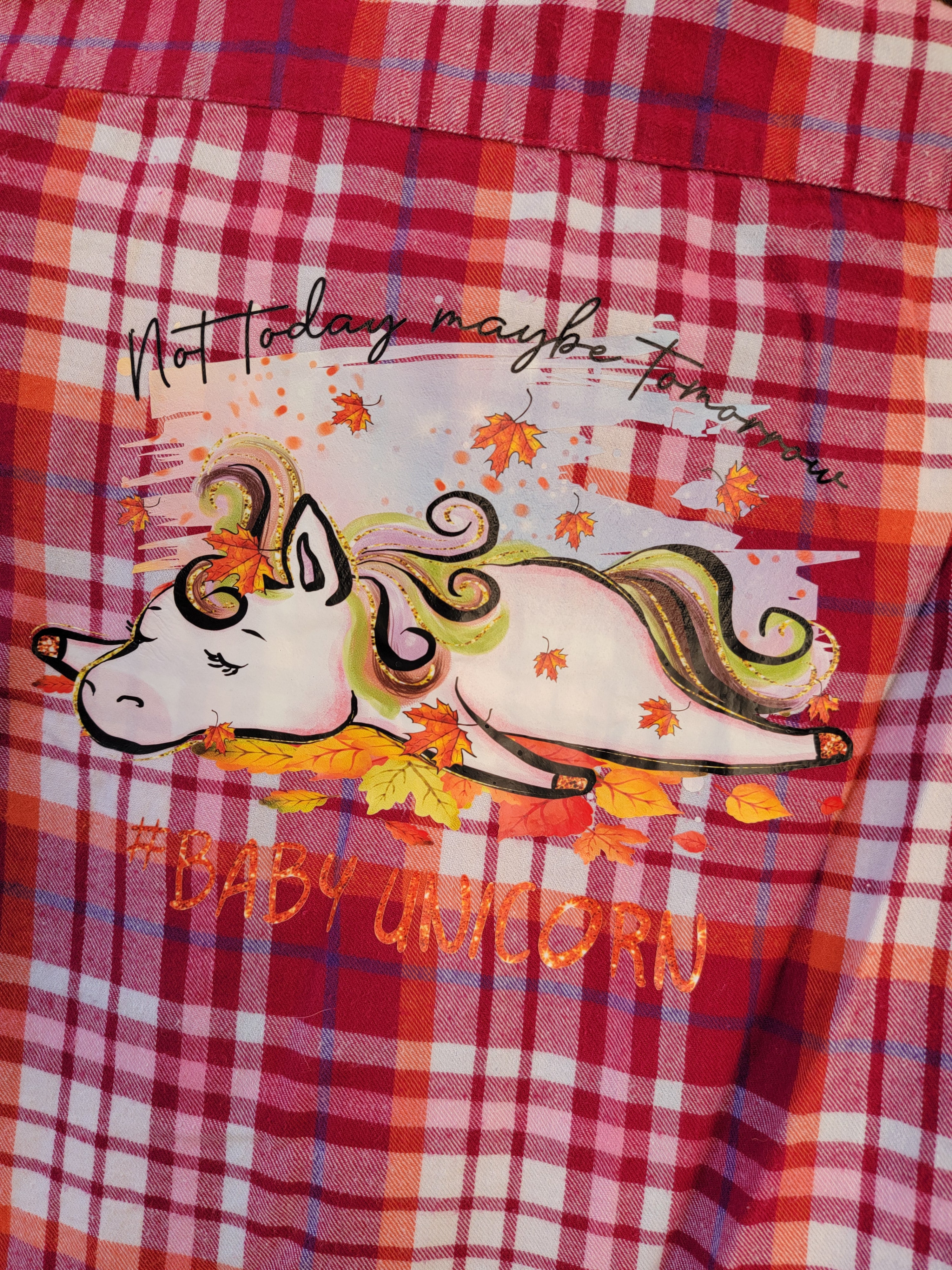 Not Today, Maybe Tomorrow - Baby Unicorn